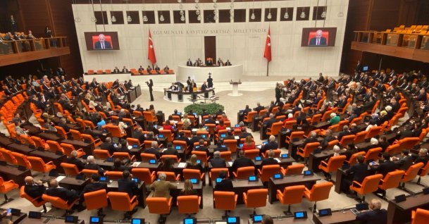 A view of Parliament, Ankara, Türkiye, Dec. 5, 2025. (DHA Photo)