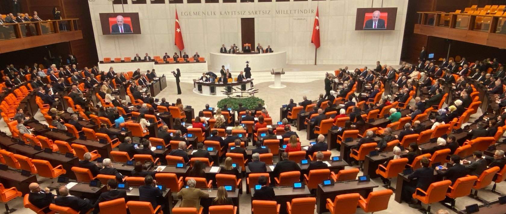 A view of Parliament, Ankara, Türkiye, Dec. 5, 2025. (DHA Photo)