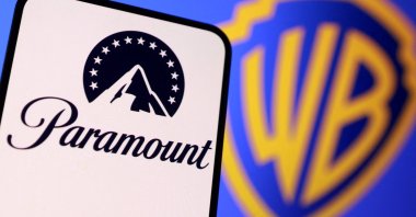 Paramount and Warner Bros logos are seen in this illustration taken Dec. 8, 2025. (Reuters Photo)