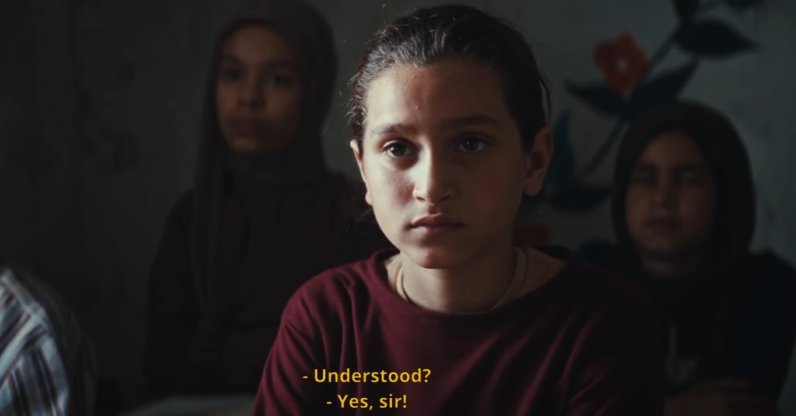 A scene from "The President’s Cake."