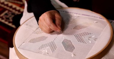 “Antep embroidery” has been inscribed on UNESCO’s Representative List of the Intangible Cultural Heritage of Humanity. (DHA Photo)