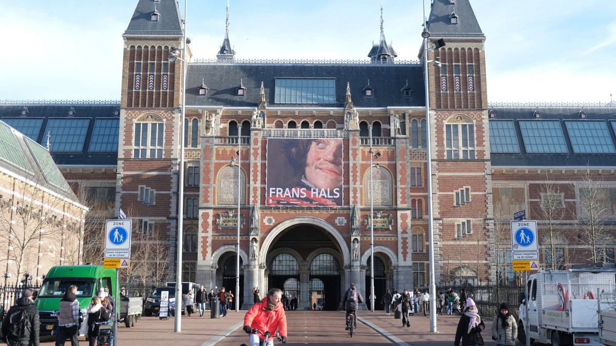 The Rijksmuseum in Amsterdam, the Netherlands, Feb. 13, 2024. (AP Photo)