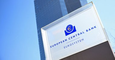 A view of the European Central Bank (ECB) headquarters, Frankfurt, Germany, March 6, 2025. (Reuters Photo)