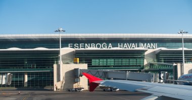 Exterior of Esenboğa International Airport in Ankara, Türkiye, Aug. 26, 2019. (Shutterstock Photo)