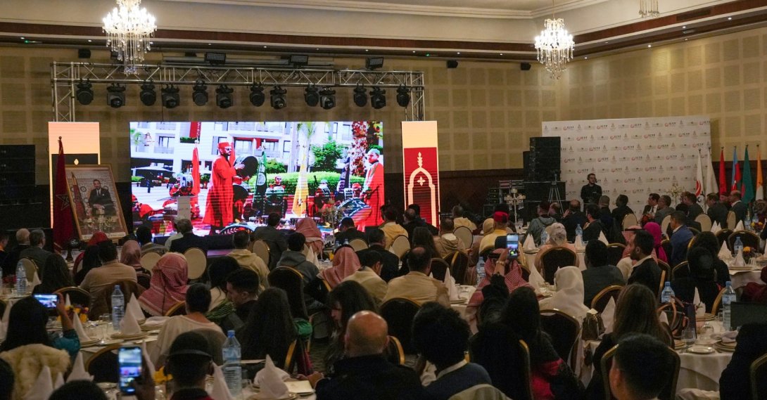 Young participants from across the Islamic world attend the Marrakech 2025 youth program focused on democracy and peace, Marrakech, Morocco, Dec. 13, 2025. (Courtesy of ICYF)
