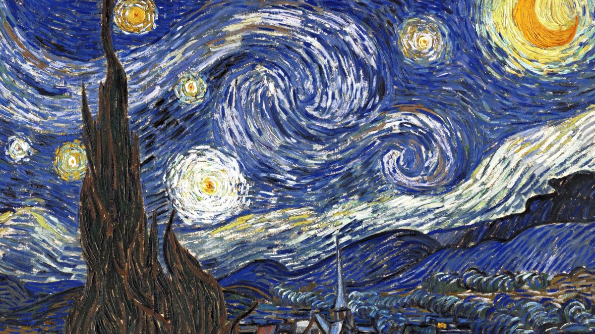 "Starry Night" by Vincent Van Gogh (1853-1890), a post-impressionist painter of Dutch origin. (Getty Images)