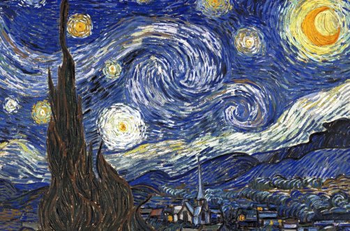"Starry Night" by Vincent Van Gogh (1853-1890), a post-impressionist painter of Dutch origin. (Getty Images)