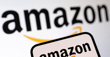 The Amazon logo is seen in this illustration created on Feb. 11, 2025. (Reuters Photo)