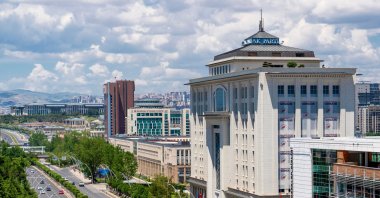A view of the headquarters of the Justice and Development Party (AK Party), Ankara, Türkiye, June 23, 2019. (Shutterstock Photo)