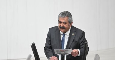 Nationalist Movement Party (MHP) Deputy Chair Feti Yıldız attends budget talks at the Turkish Parliament, Ankara, Dec. 17, 2025. (AA Photo)