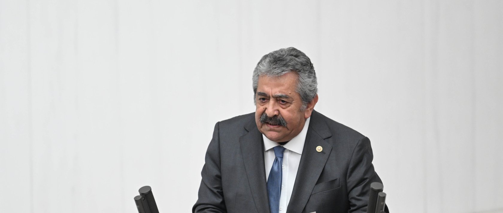 Nationalist Movement Party (MHP) Deputy Chair Feti Yıldız attends budget talks at the Turkish Parliament, Ankara, Dec. 17, 2025. (AA Photo)