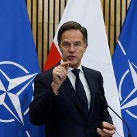 NATO Secretary-General Mark Rutte speaks during a news conference, at the Land Forces Training Center, in Bemowo Piskie near Orzysz, Poland, Dec. 18, 2025. (Reuters Photo)