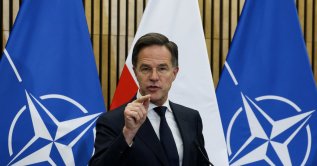 NATO Secretary-General Mark Rutte speaks during a news conference, at the Land Forces Training Center, in Bemowo Piskie near Orzysz, Poland, Dec. 18, 2025. (Reuters Photo)