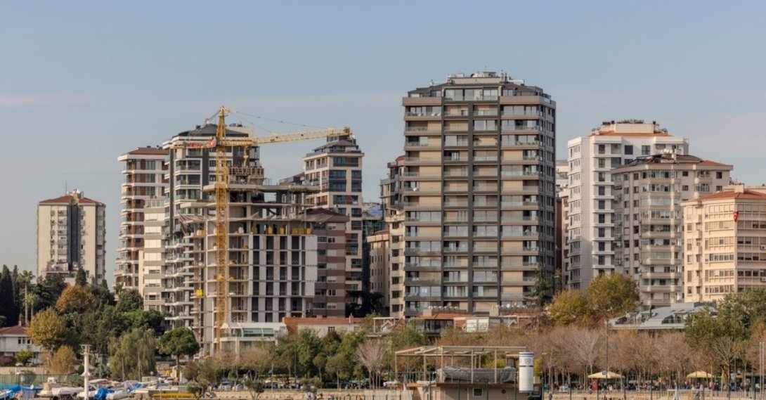 Residences under construction, Istanbul, Türkiye, Feb. 1, 2024. (Shutterstock Photo)