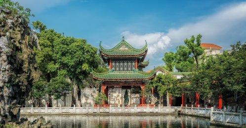 Zini Village, Panyu Nanyue Garden, Guangzhou, China, July 24, 2023. (Shutterstock Photo)