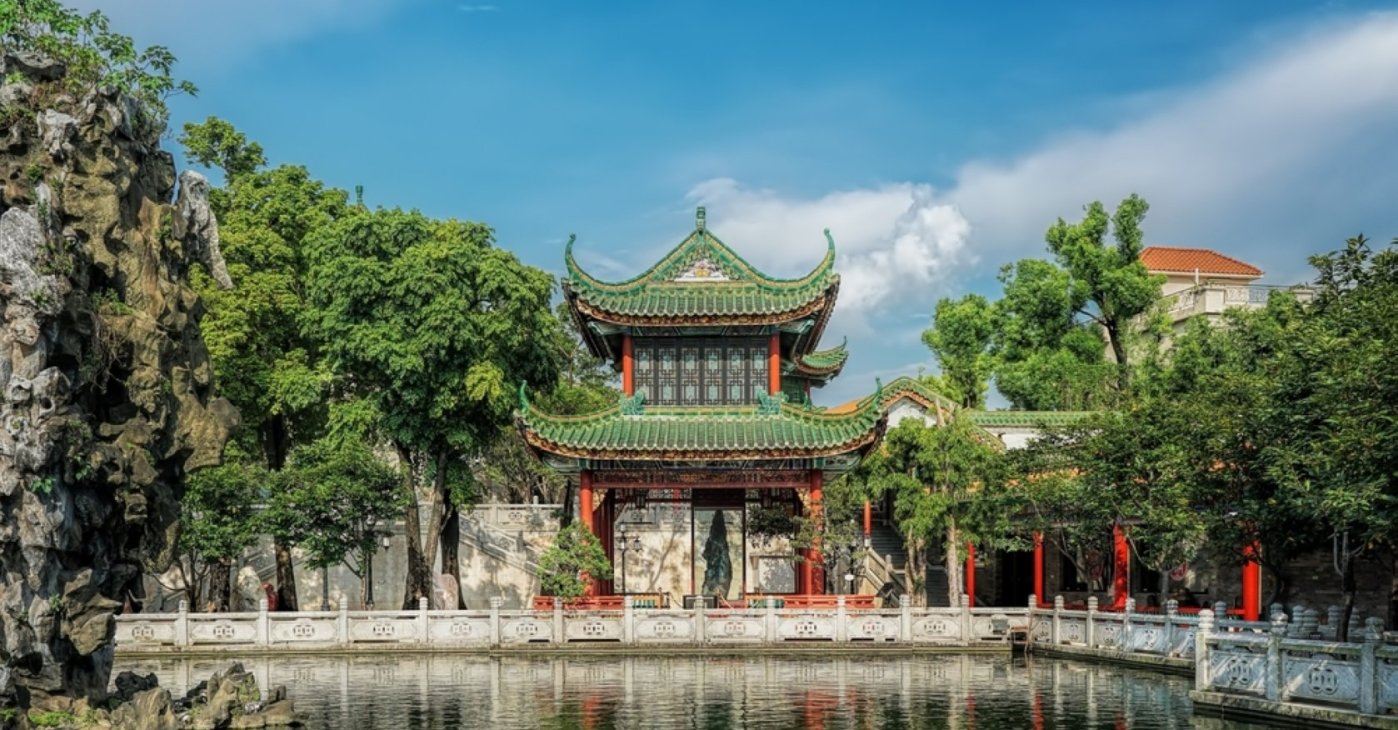 Zini Village, Panyu Nanyue Garden, Guangzhou, China, July 24, 2023. (Shutterstock Photo)