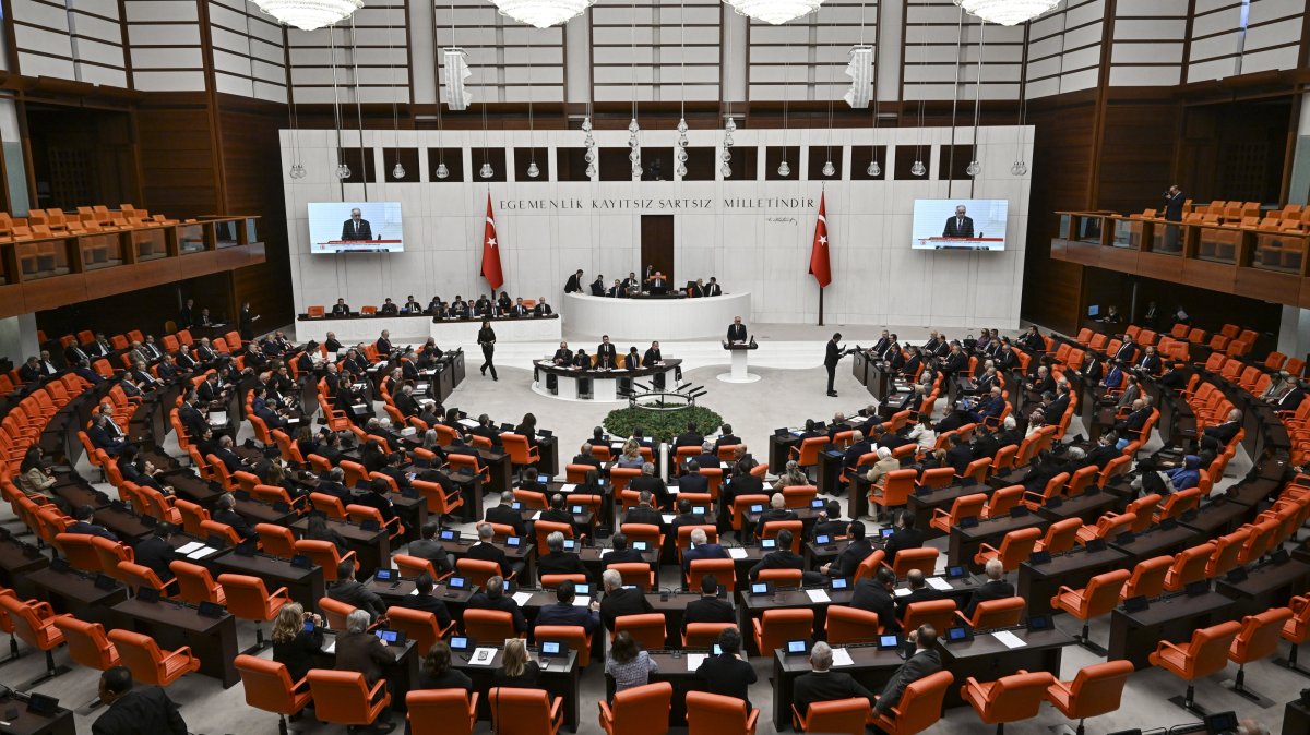A view of Parliament in session, Ankara, Türkiye, Dec. 21, 2025. (AA Photo)