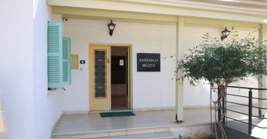 A view of theMuseum of Barbarism converted from the house of the İlhan family killed by the EOKA in 1963, Lefkoşa (Nicosia), TRNC, Dec. 20, 2025. (AA Photo)