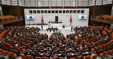 A view of Parliament in session, Ankara, Türkiye, Dec. 21, 2025. (AA Photo)