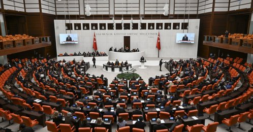 A view of Parliament in session, Ankara, Türkiye, Dec. 21, 2025. (AA Photo)