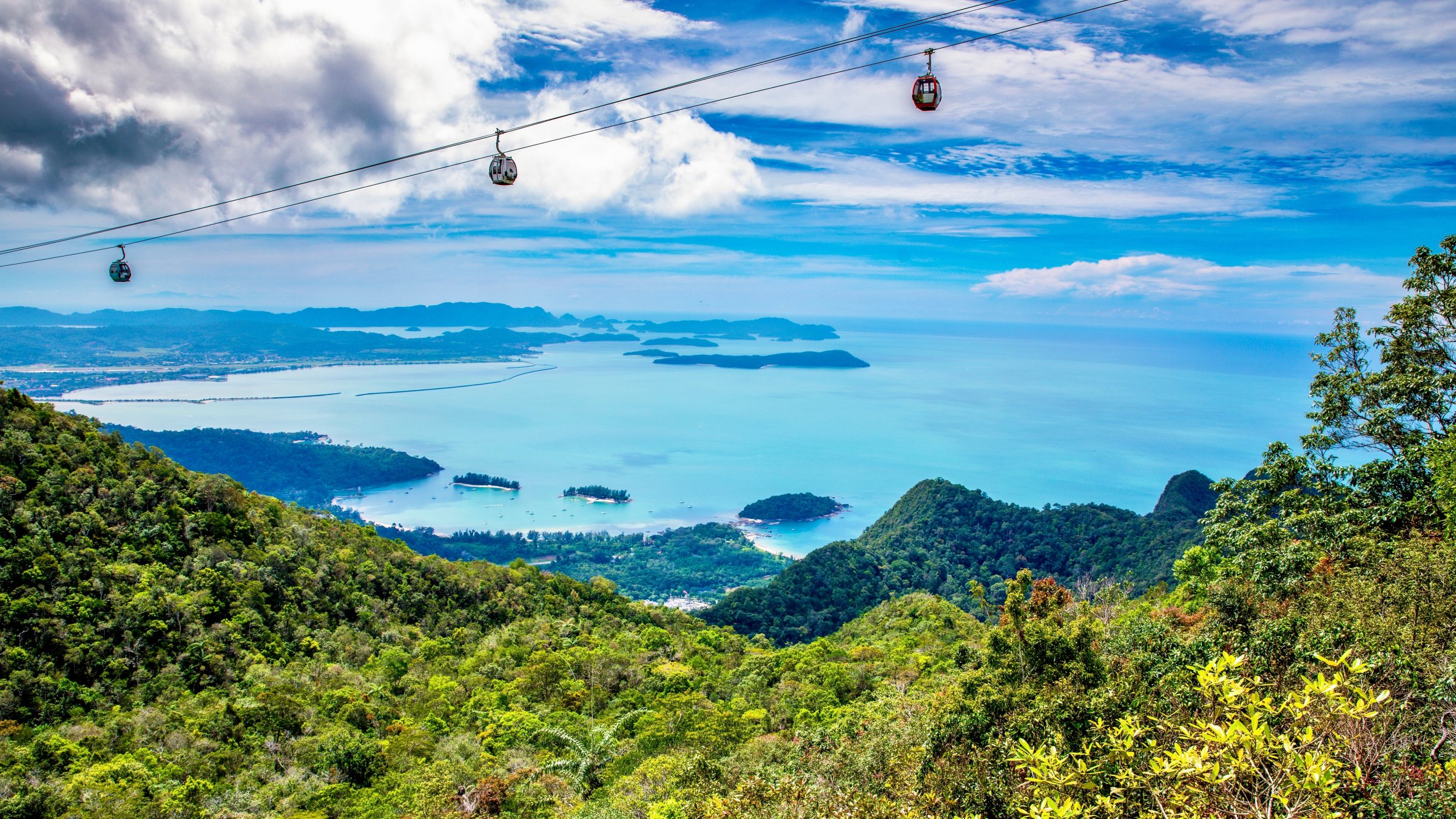 马来西亚边缘的景色：兰卡威从海到云的旅程