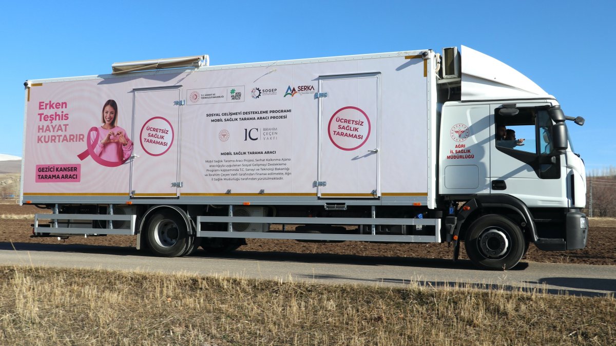 Cancer screening vehicles serve villages across eastern Türkiye