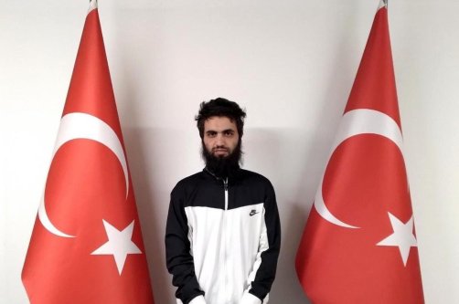 Mehmet Gören, a senior Daesh-K terrorist, captured by Türkiye's intelligence organization MIT, in this photo released on Monday, Dec. 22, 2025. (DHA Photo)