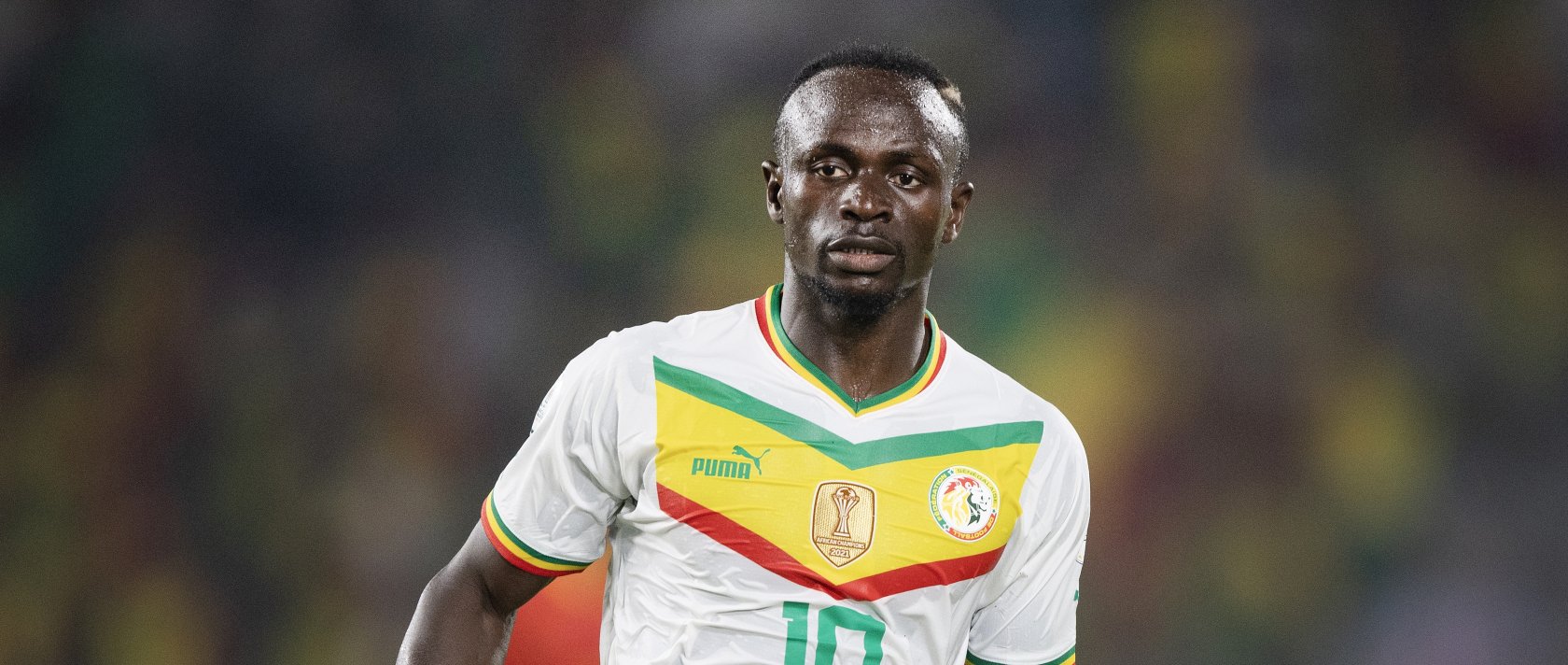 Senegal's Sadio Mane in action during the Africa Cup of Nations group stage match against Guinea, Yamoussoukro, Ivory Coast, Jan. 23, 2024. (Getty Images Photo)