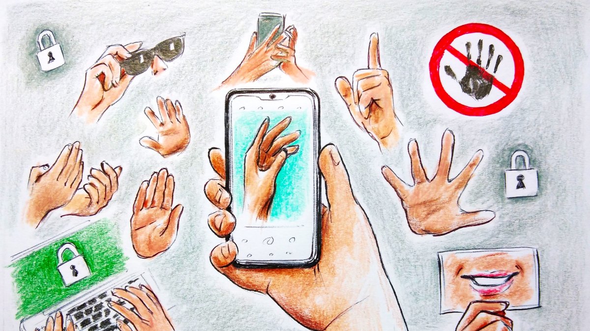 "Increasingly, privacy is willingly surrendered in exchange for visibility or income as influencers." (Illustration by Erhan Yalvaç)