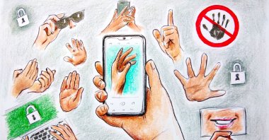 "Increasingly, privacy is willingly surrendered in exchange for visibility or income as influencers." (Illustration by Erhan Yalvaç)