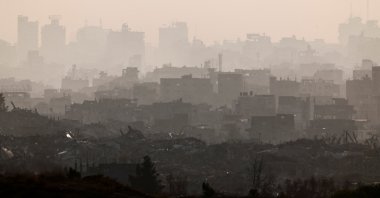 A general view of North Gaza, as seen from Israel's border with Gaza, Israel, Nov.18, 2025. (Reuters Photo)