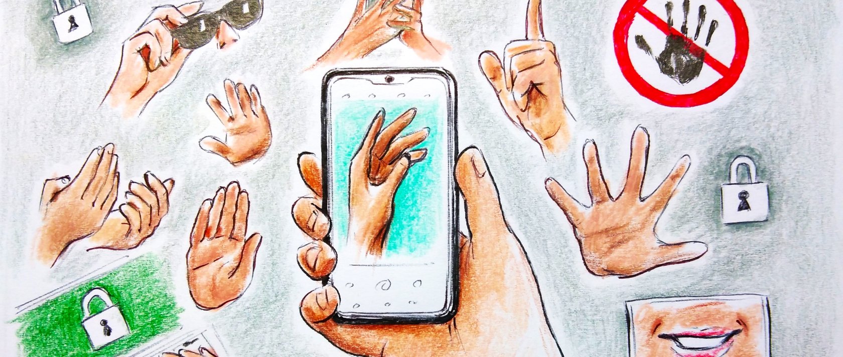 "Increasingly, privacy is willingly surrendered in exchange for visibility or income as influencers." (Illustration by Erhan Yalvaç)