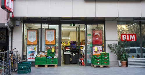 A BIM store is seen in the Beşiktaş district, Istanbul, Türkiye, Feb. 10, 2023. (Shutterstock Photo)