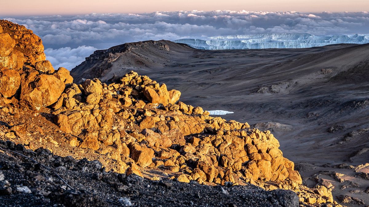 A view of Mt. Kilimanjaro, Africa's tallest peak, Tanzania. (Getty Images)