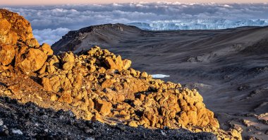 A view of Mt. Kilimanjaro, Africa's tallest peak, Tanzania. (Getty Images)