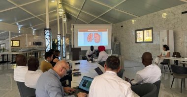 Turkish and Senegalese health officials hold meetings as preparations continue for kidney transplant operations, Dakar, Senegal, Dec. 25, 2025. (AA Photo)