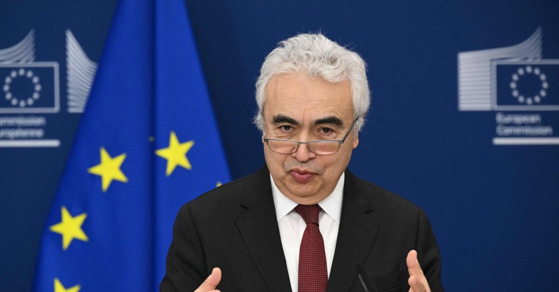 International Energy Agency (IEA) Executive Director Fatih Birol attends a press conference, Brussels, Belgium, Dec. 3, 2025. (AFP Photo)