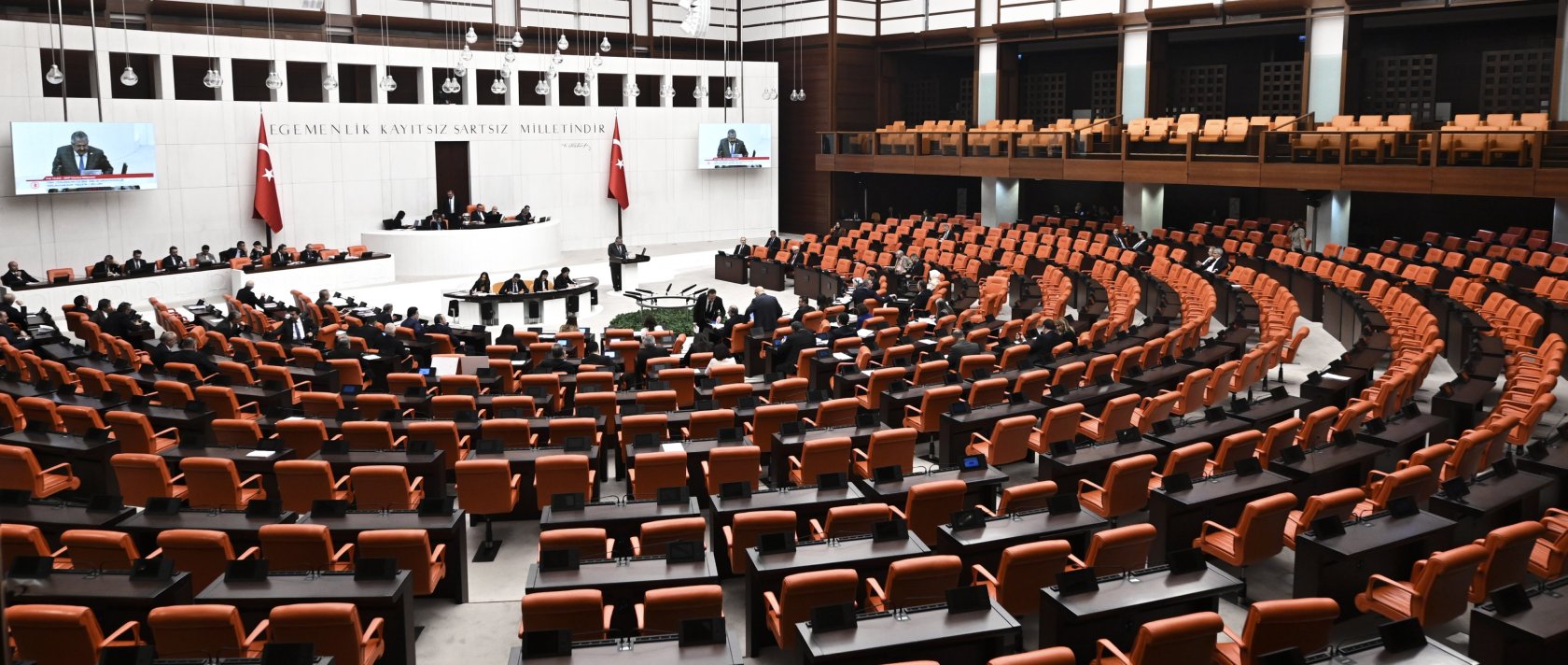 A view of Parliament, Ankara, Türkiye, Dec. 24, 2025. (AA Photo)