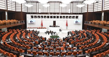A view of the Parliament in session, Ankara, Türkiye, Dec. 23, 2025. (AA Photo)