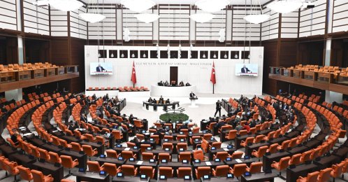 A view of the Parliament in session, Ankara, Türkiye, Dec. 23, 2025. (AA Photo)