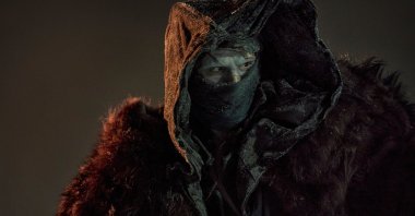 This image released by Netflix shows Jacob Elordi as The Creature in a scene from "Frankenstein." (AP Photo)