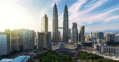 A general view of the Kuala Lumpur cityscape. (Getty Images Photo)