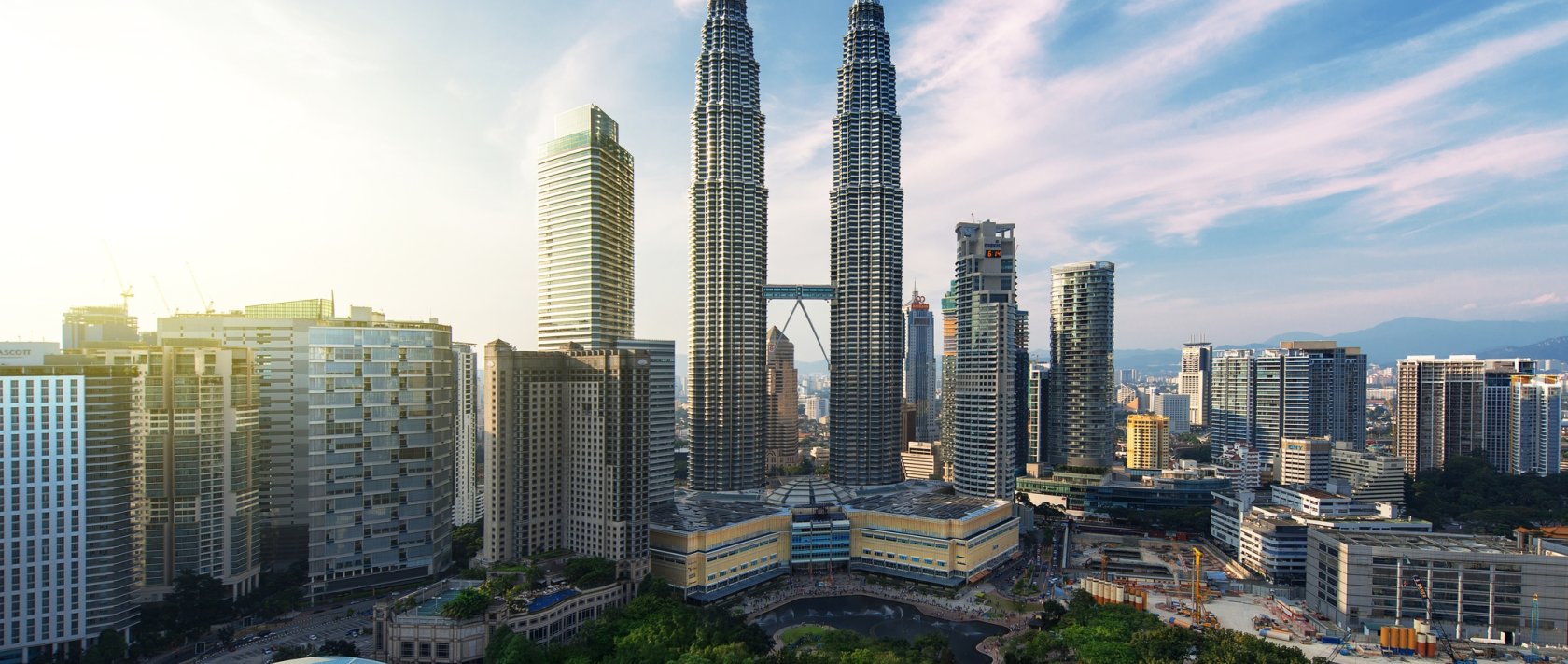 A general view of the Kuala Lumpur cityscape. (Getty Images Photo)