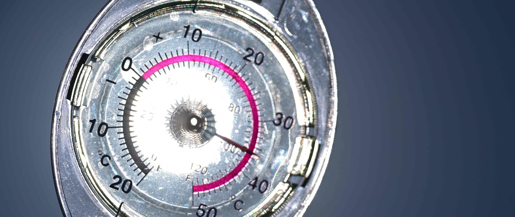 This photograph shows a thermometer indicating a temperature of 36 degrees Celsius, Rennes, western France, June 11, 2025. (AFP Photo)