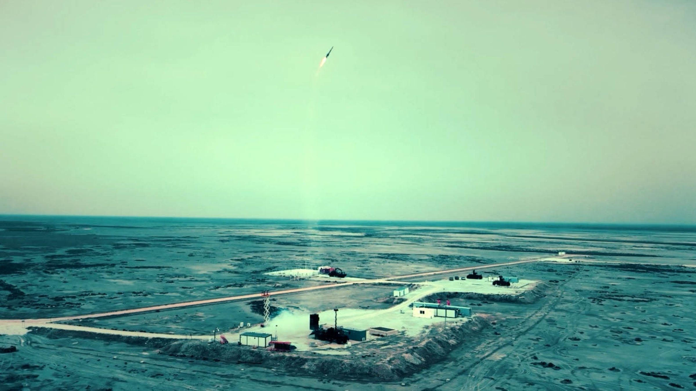 This image grab obtained from a video shows Hisar-A air defense missile, achieving a direct hit on a high-speed target, Dec. 30, 2025. (DHA Photo)