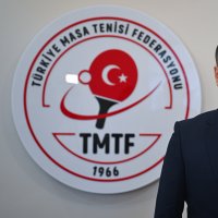 Türkiye Table Tennis Federation (TMTF) President Kerim Koç poses for photo after an interview with Anadolu Agency (AA), Ankara, Türkiye, Dec. 26, 2025. (AA Photo)