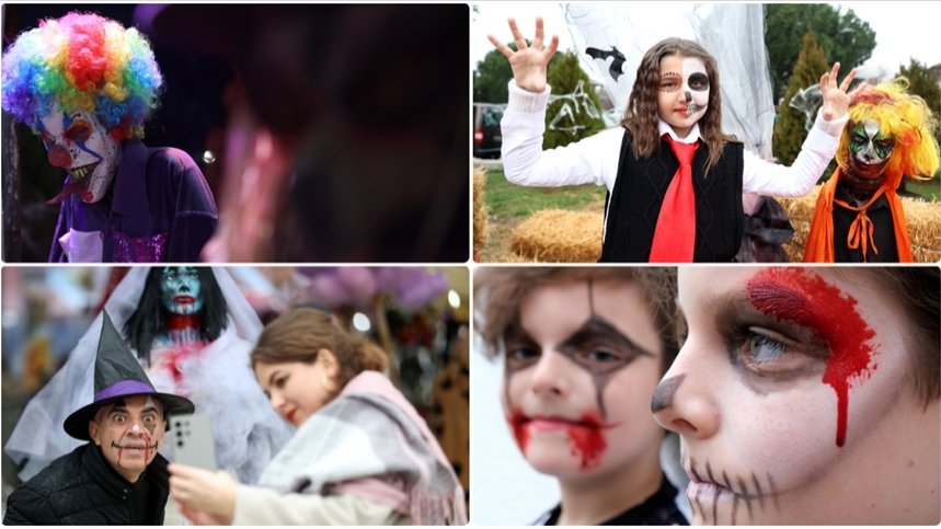 Masks, scares mark Koleda celebration in Kırklareli town