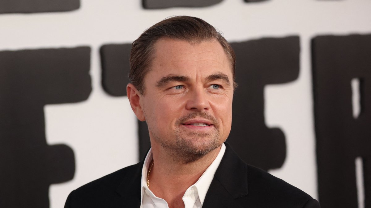 U.S. actor Leonardo DiCaprio attends the "One Battle After Another" world premiere at the TCL Chinese Theater, Hollywood, California, U.S., Sept. 8, 2025. (AFP Photo)