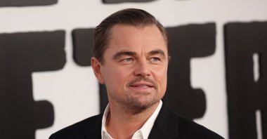 U.S. actor Leonardo DiCaprio attends the "One Battle After Another" world premiere at the TCL Chinese Theater, Hollywood, California, U.S., Sept. 8, 2025. (AFP Photo)