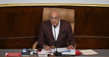 Venezuela's National Assembly President Jorge Rodriguez speaks during an extraordinary session at the National Assembly in Caracas, Dec. 23, 2025. (AFP Photo)